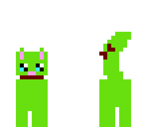 green kitty