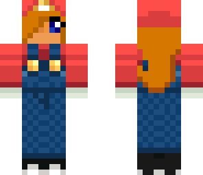 edited girl mario