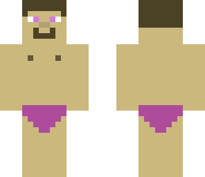 pink underwear man