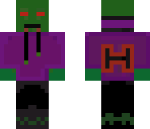 hooded zombie