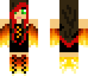 edit of fire girl