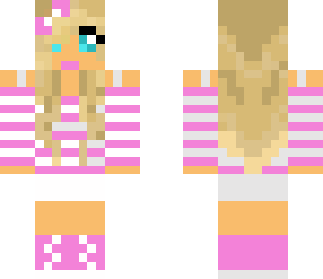 cute girl edit-back pink