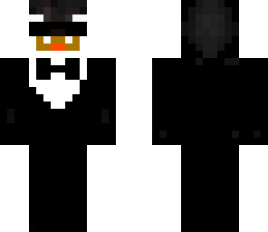 mustache penguin