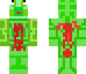 aztec kermit that has been shot