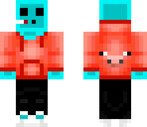 blue slime in a pig jumper sruoth remix