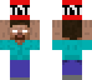 herobrine carrying tnt