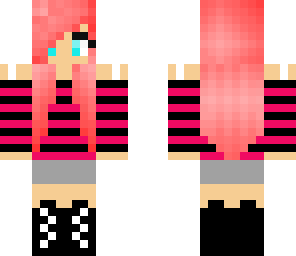 cute girl with pink obsession
