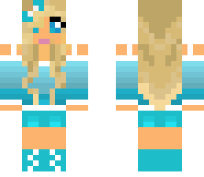 blue girl