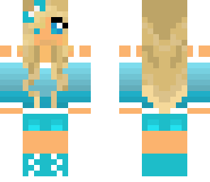 blue girl