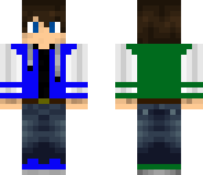blue school boy