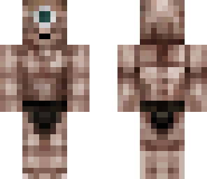 cyclops with black cloth