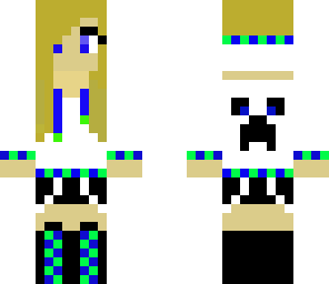 cool blue girl - updated