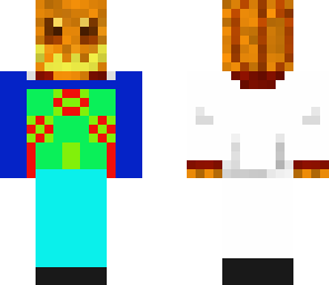 mr minecraft pumpkin