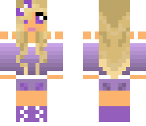 purple girl