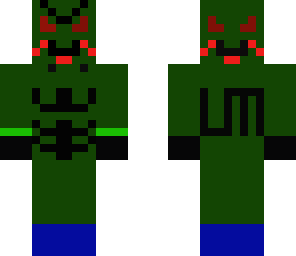 two-faced lizard man