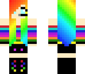 rainbow girl