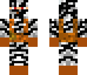 evil zebra soldier