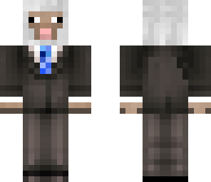 tuxedo sheep