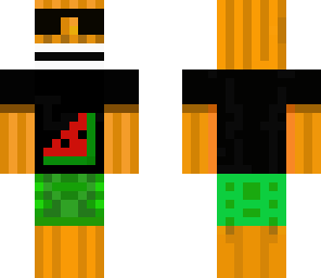 orange melon man