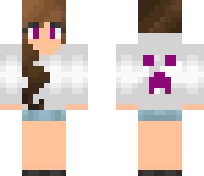 purple creeper hoodie