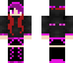 sweet enderman girl
