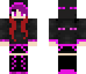 sweet enderman girl