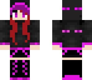 sweet enderman girl
