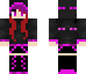 sweet enderman girl