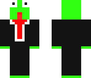 frog in a suit
