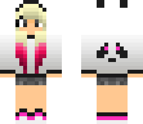blonde panda