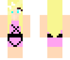 pink dress girl