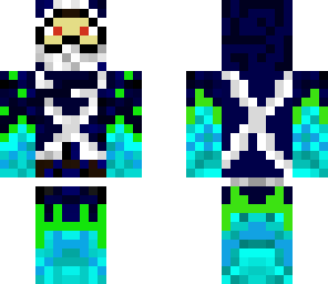 epic blue fire ninja