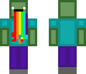 zombie barfing rainbow edited