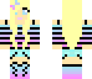 pink and blue