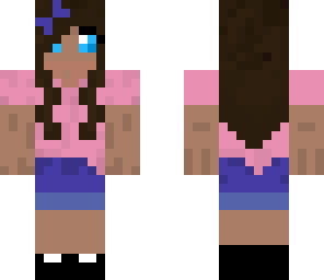 pink steve girl