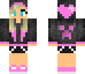 creeper hoodie girl