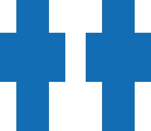 blue