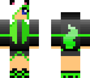 green wolf girl