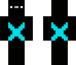 the blue and black ninja