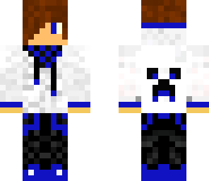 blue teenager