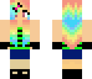 awesome rainbow girl