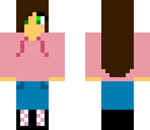 pinky hoodie girly