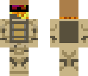 desert soldier night