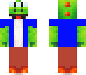 yoshi with head phone's