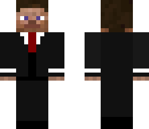 steve is quit steve in a tux