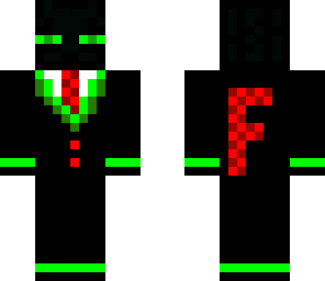 suited green enderman