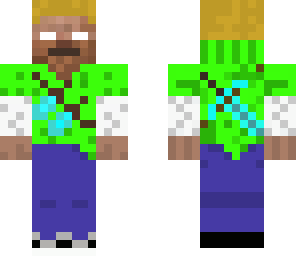 blonde herobrine