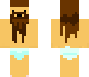beard guy in underwear