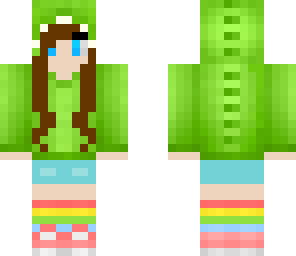 green dino - girl -