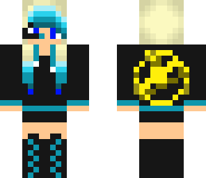 blue hg gamer girl